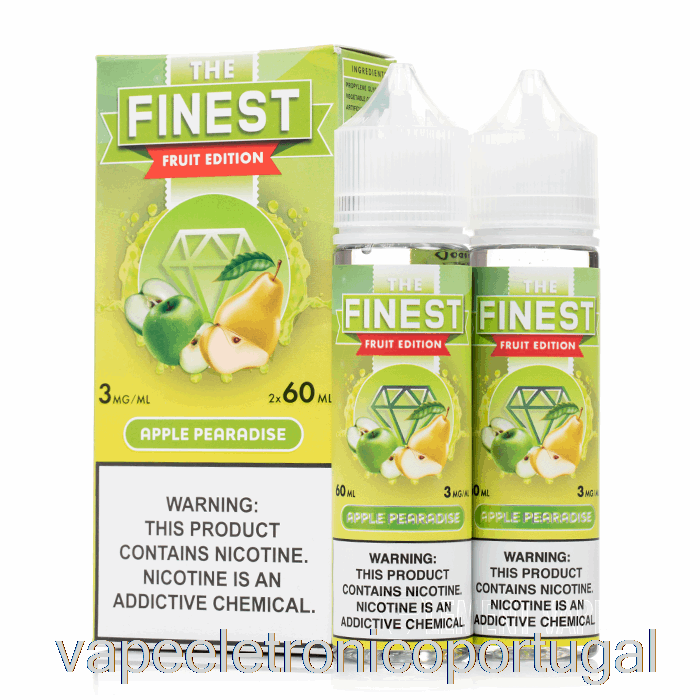 Vape Eletronico Apple Peradise - A Melhor Edição De Frutas - 120ml 0mg